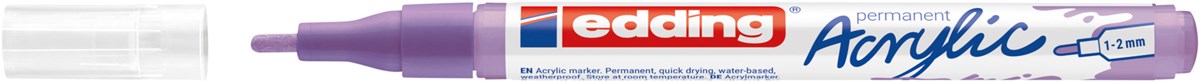 edding 5300 Acrylmarker fein helllavendel matt, Rundspitze 1-2 mm (Art.-Nr.: 4-5300931)
