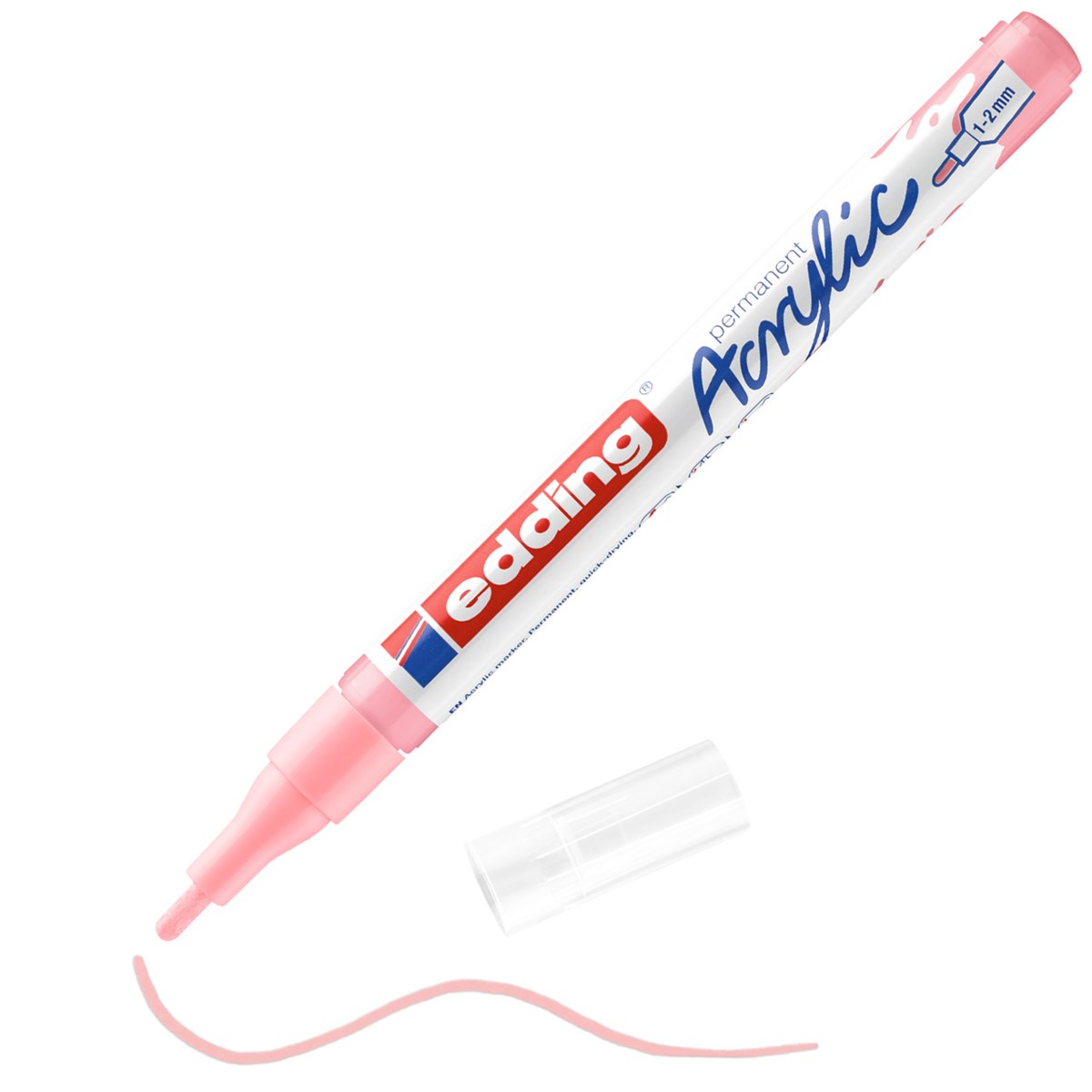 edding 5300 Acrylmarker fein edel mauve, Rundspitze 1-2 mm (Art.-Nr.: 4-5300935)