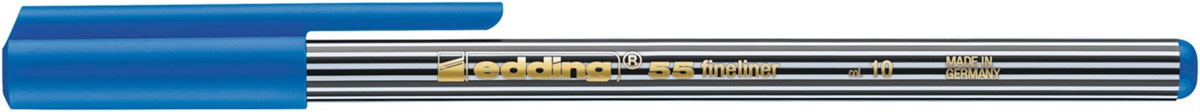 edding 55 Fineliner hellblau, Kunststoffspitze 0,3 mm (Art.-Nr.: 4-55010)