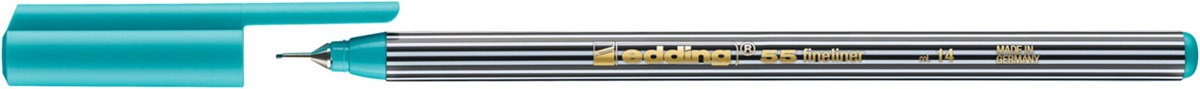 edding 55 Fineliner türkis, Kunststoffspitze 0,3 mm (Art.-Nr.: 4-55014)