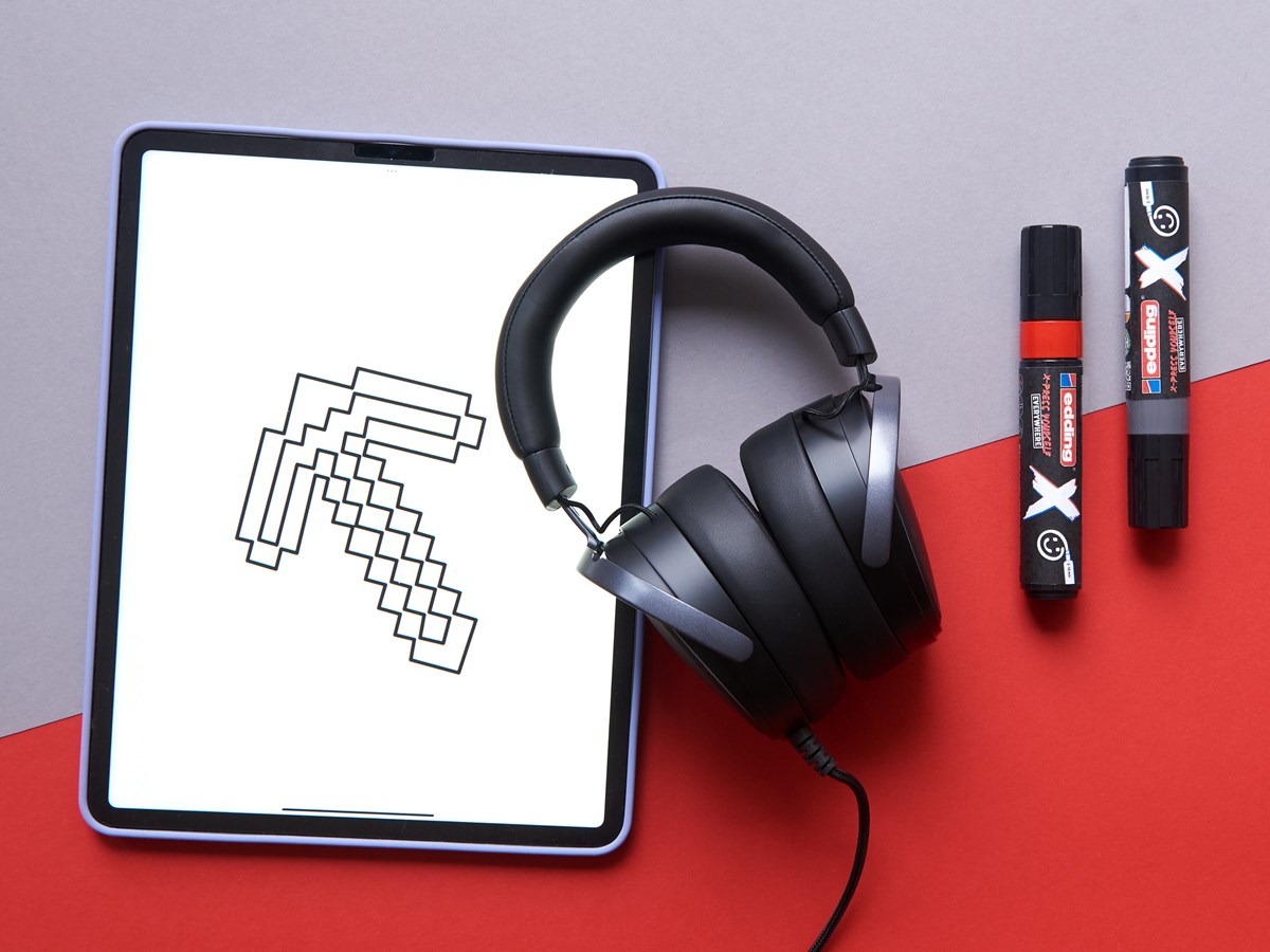 edding 6900 X Multi Marker, Yay Grey Color Set, 2 Acrylstifte, Keilspitze 2-10 mm (Art.-Nr.: 4-6900-2-2)