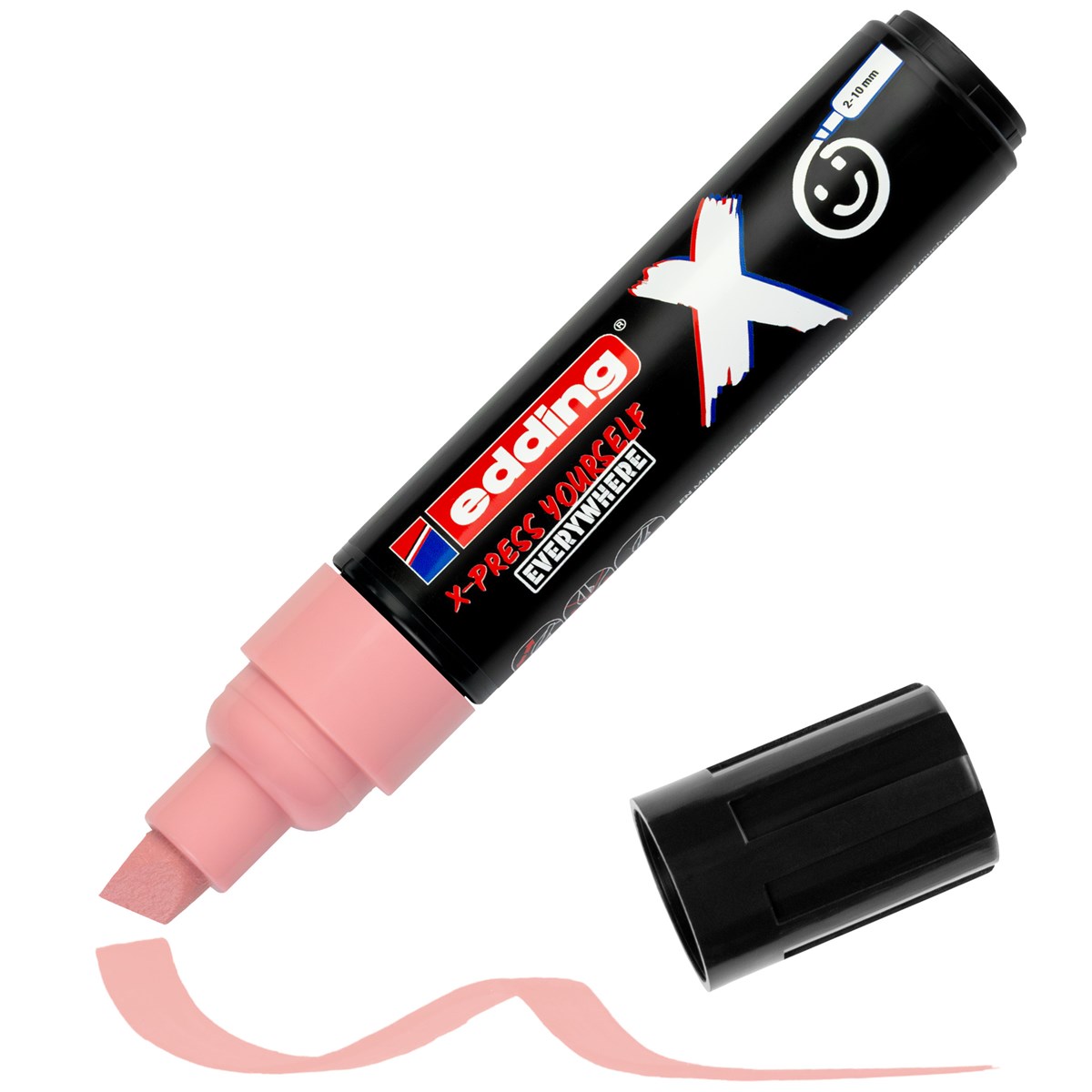 edding 6900 X Multi Marker, Pastel Color Set, 3 Acrylstifte, Keilspitze 2-10 mm (Art.-Nr.: 4-6900-3-2)