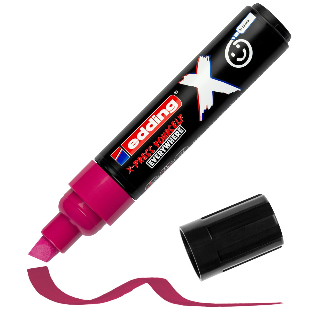 edding 6900 X Multi Marker, Candy Color Set, 3 Acrylstifte, Keilspitze 2-10 mm (Art.-Nr.: 4-6900-3-3)