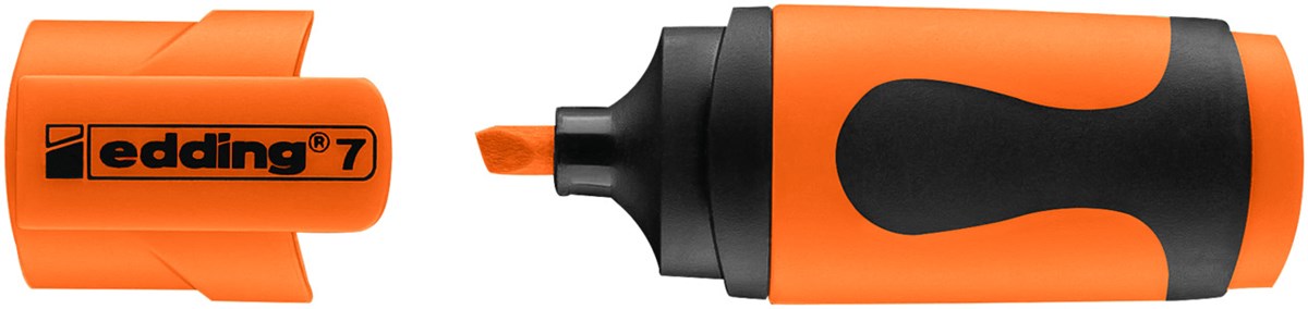 edding 7 Textmarker neonorange 10er Pack, Keilspitze 1-3 mm (Art.-Nr.: 4-7-10066)
