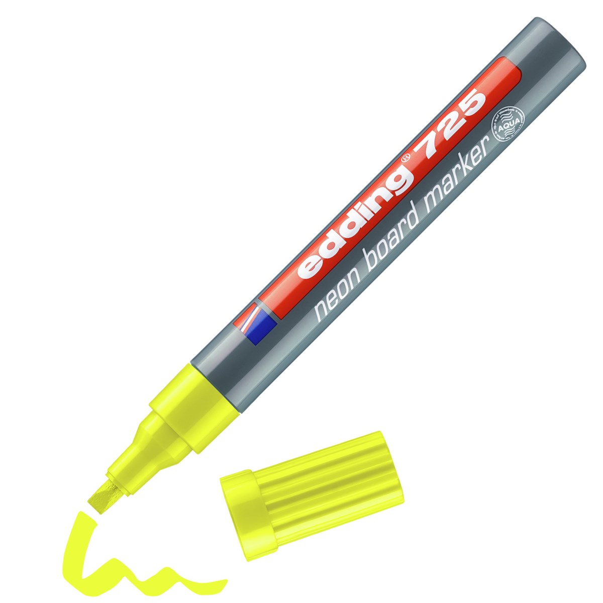 edding 725 Neon-Boardmarker neongelb, Keilspitze 2-5 mm (Art.-Nr.: 4-725065)
