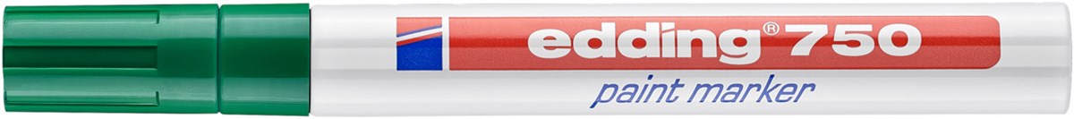 edding 750 Lackmarker grün, Rundspitze 2-4 mm (Art.-Nr.: 4-750004)