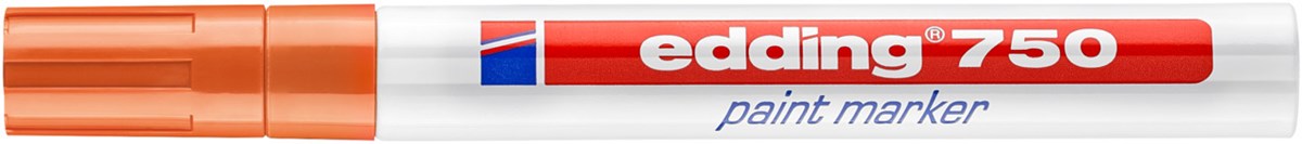 edding 750 Lackmarker orange, Rundspitze 2-4 mm (Art.-Nr.: 4-750006)