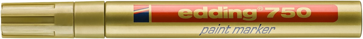 edding 750 Lackmarker gold, Rundspitze 2-4 mm (Art.-Nr.: 4-750053)