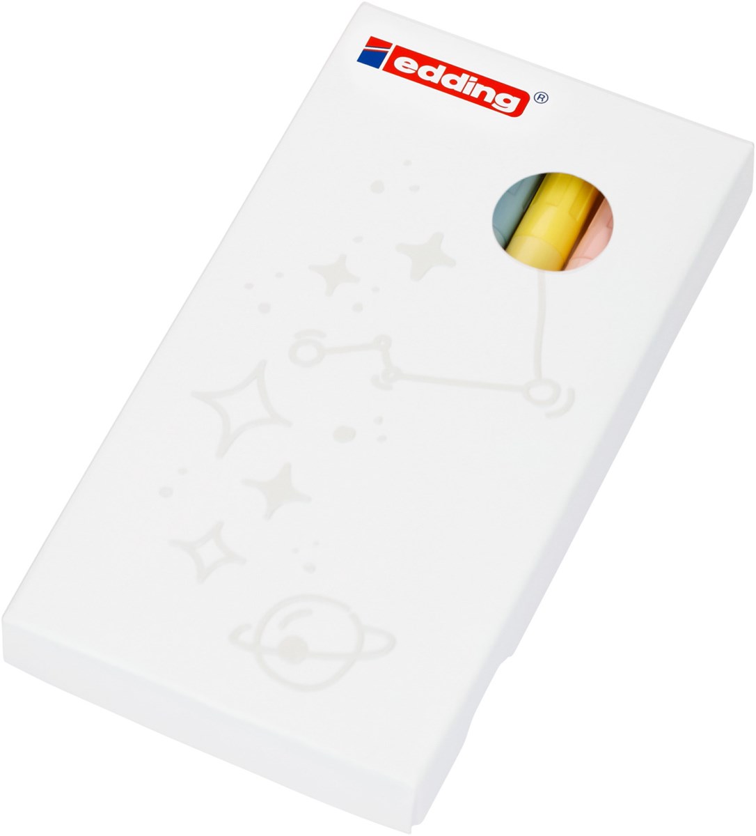 edding 751 creative Glanzlack-Marker 5er Set pastell, Rundspitze 1-2 mm (Art.-Nr.: 4-751-5-099)