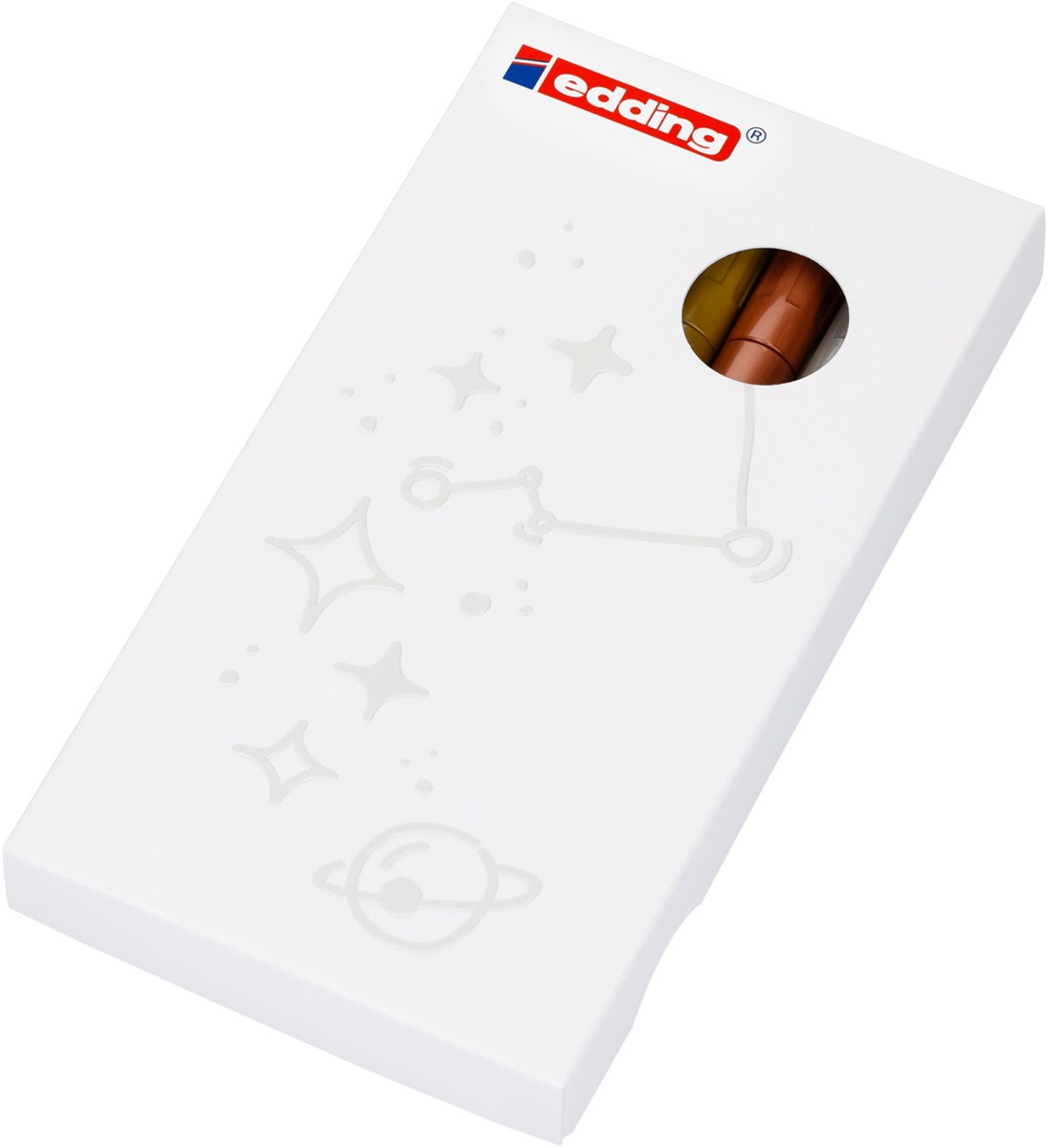 edding 751 creative Glanzlack-Marker 5er Set metallic, Rundspitze 1-2 mm (Art.-Nr.: 4-751-5-999)