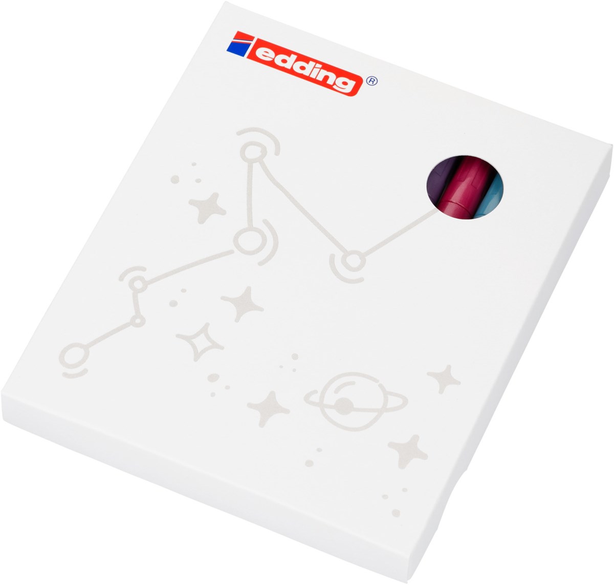 edding 751 creative Glanzlack-Marker 8er Set metallic, Rundspitze 1-2 mm (Art.-Nr.: 4-751-8-999)