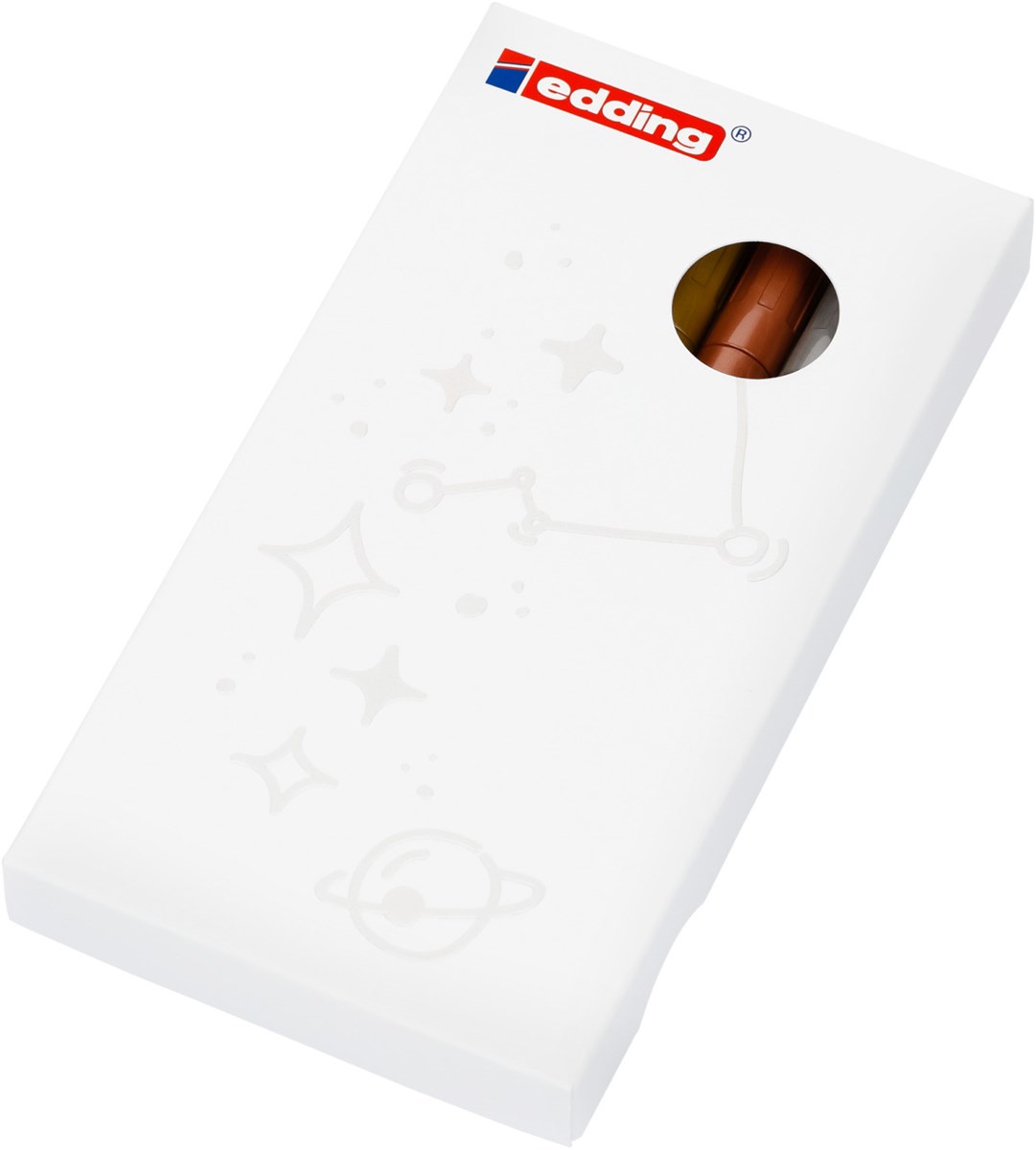 edding 753 Glanzlack-Marker 5er Set metallic, Kalligrafie Spitze 1-2,5 mm (Art.-Nr.: 4-753-5-999)