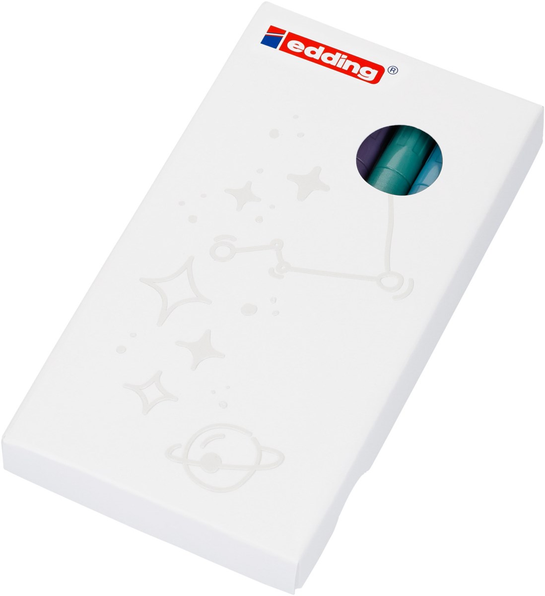 edding 780 creative Glanzlack-Marker 5er Set metallic, Rundspitze 0,8 mm (Art.-Nr.: 4-780-5-099)