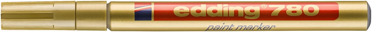 edding 780 Lackmarker gold, Rundspitze 0,8 mm (Art.-Nr.: 4-780053)