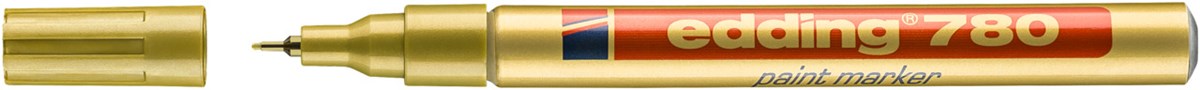 edding 780 Lackmarker gold, Rundspitze 0,8 mm (Art.-Nr.: 4-780053)