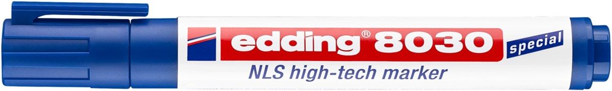 edding 8030 NLS High-Tech Marker blau (violett), Rundspitze 1,5-3 mm (Art.-Nr.: 4-8030003)