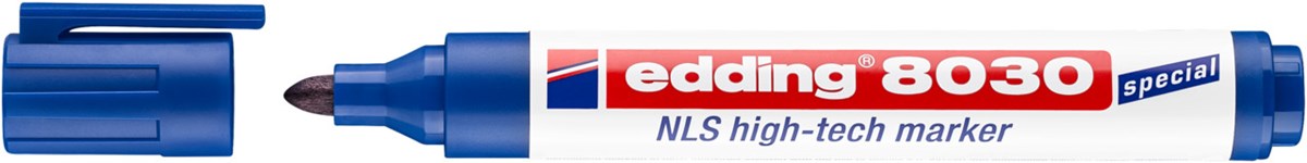 edding 8030 NLS High-Tech Marker blau (violett), Rundspitze 1,5-3 mm (Art.-Nr.: 4-8030003)
