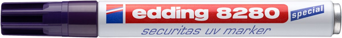 edding 8280 Securitas UV-Marker farblos, Rundspitze 1,5-3 mm (Art.-Nr.: 4-8280100)