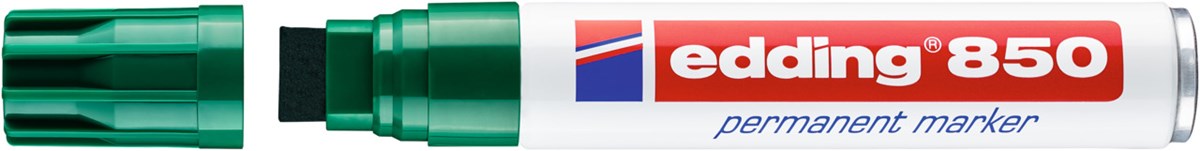 edding 850 Permanentmarker grün, Keilspitze 5-15 mm (Art.-Nr.: 4-850004)