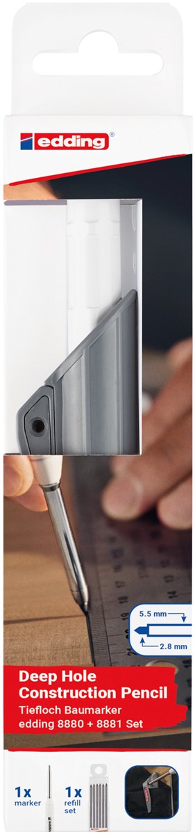 edding 8880 Tiefloch Baumarker graphit (Art.-Nr.: 4-8880112)