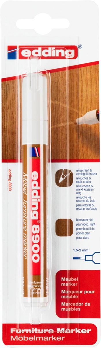 edding 8900 Möbelmarker Birnbaum hell, Rundspitze 1,5-2 mm (Art.-Nr.: 4-8900-1-4613)