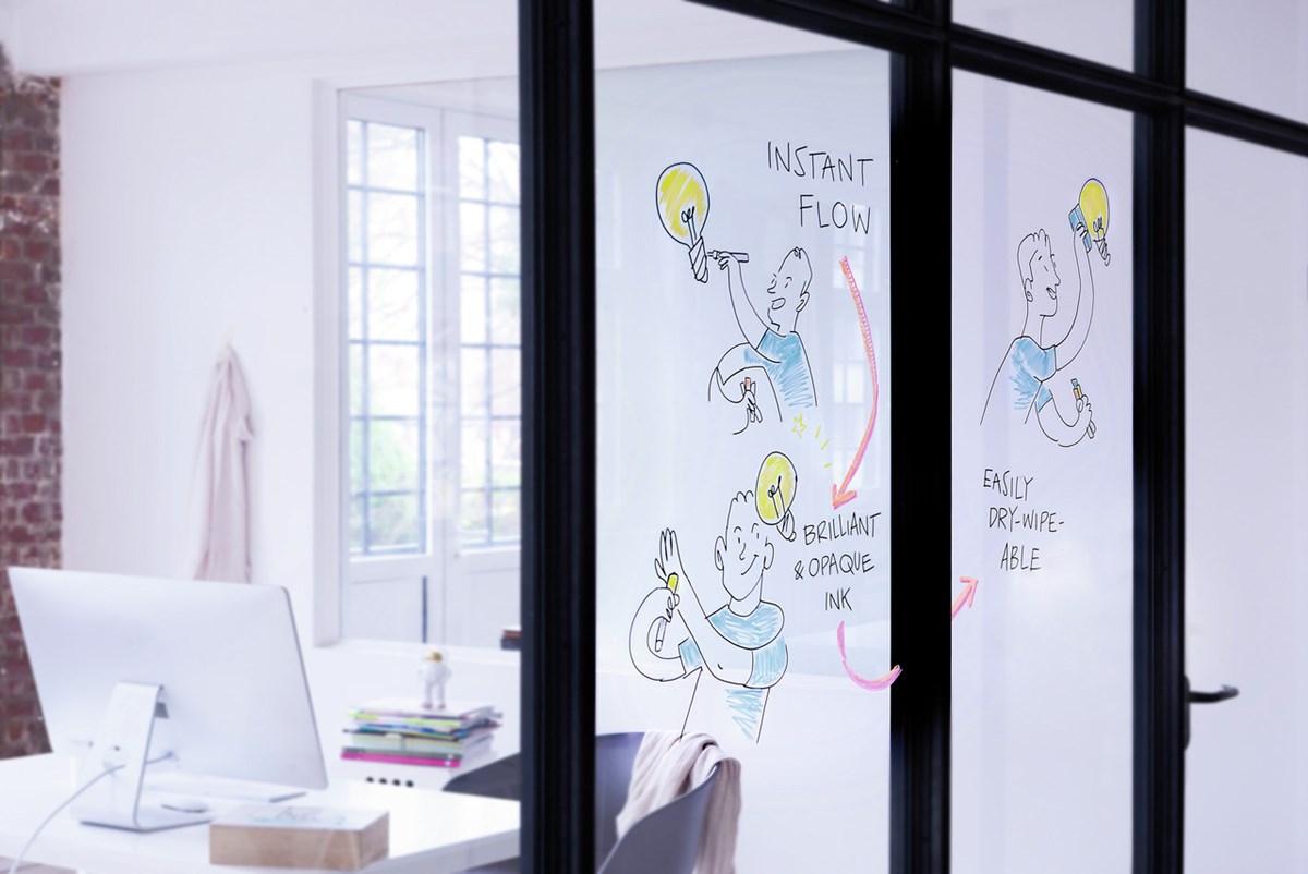 edding 95 Glasmarker weiß, Rundspitze 1,5-3mm (Art.-Nr.: 4-95049)