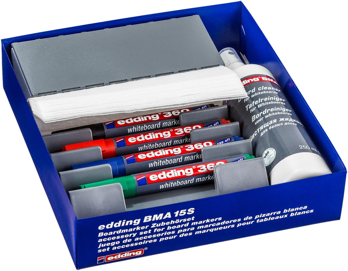 edding BMA 15 Whiteboardmarker Zubehörset (Art.-Nr.: 4-BMA15)