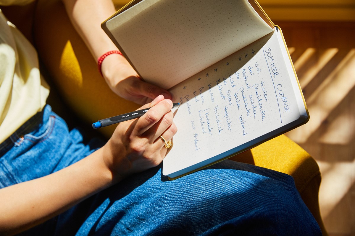 share Notizbuch A5 punktkariert hellblau (Art.-Nr.: 4-0014010)