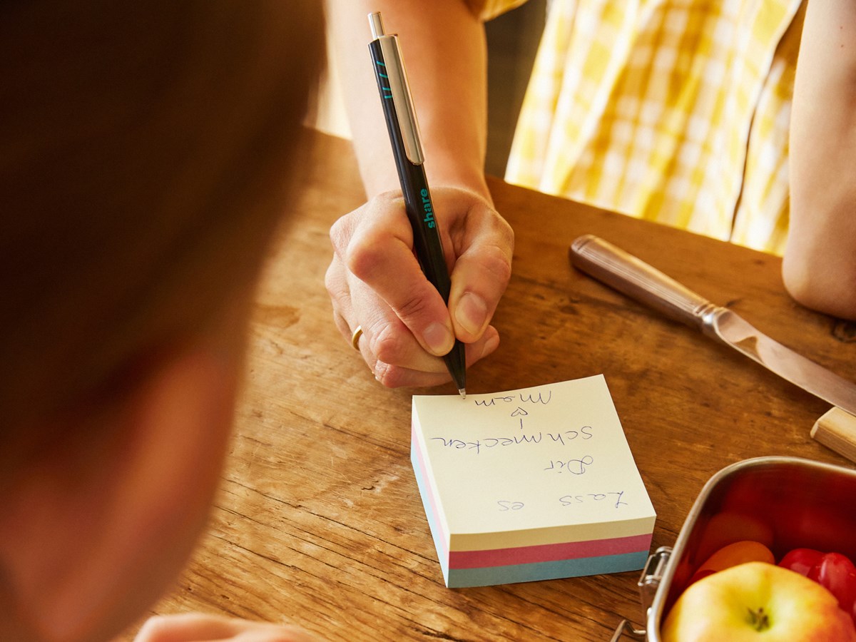 share Haftnotizblock 4x100 Blatt (Art.-Nr.: 4-0017)