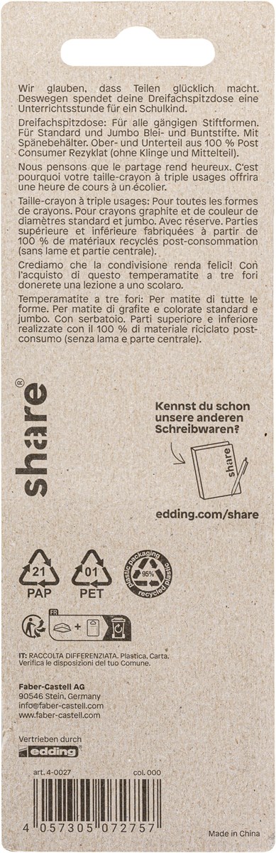 share Anspitzer Dreifachdose (Art.-Nr.: 4-0027)