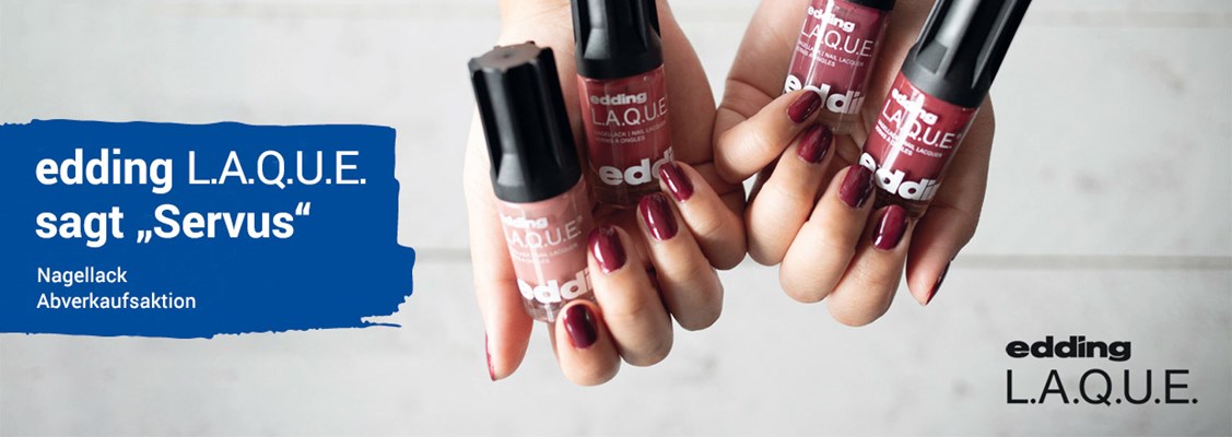 edding L.A.Q.U.E. Nagellack