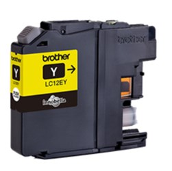 BROTHER LC12EY Tintenpatrone, gelb