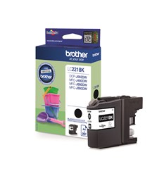 BROTHER LC221BK Tintenpatrone, schwarz