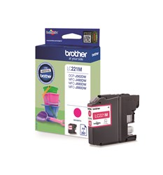 BROTHER LC221M Tintenpatrone, magenta