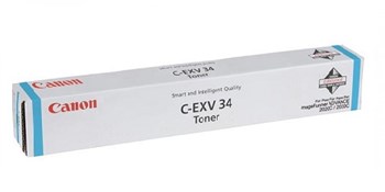 CANON C-EXV 34 Toner, cyan, Standardkapazität