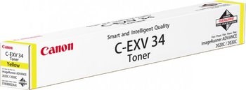 CANON C-EXV 34 Toner, yellow, Standardkapazität
