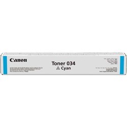 CANON 034 Toner, cyan, Standardkapazität