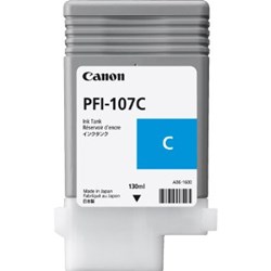 CANON PFI-107C Tintenpatrone, cyan, Standardkapazität