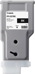 CANON PFI-207BK Tintenpatrone, schwarz, Standardkapazität