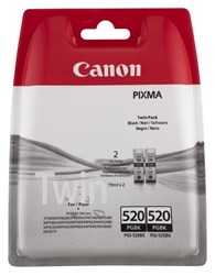 Canon Tintenpatronen Doppelpack, schwarz