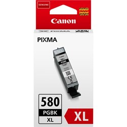 Canon PGI-580XLPGBK, Tintenpatrone, schwarz, hohe Füllmenge