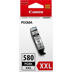 Canon PGI-580XXLPGBK, Tintenpatrone, schwarz, extra hohe Füllmenge