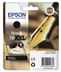 EPSON 16XXL Tintenpatrone, schwarz, Extra hohe Kapazität