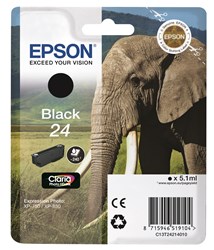 Epson 24 Tintenpatrone schwarz