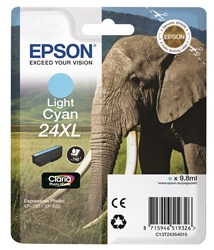 Epson 24XL Tintenpatrone hell cyan