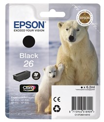 Epson 26 Tintenpatrone schwarz
