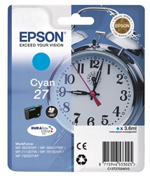 Epson 27 Tintenpatrone, cyan