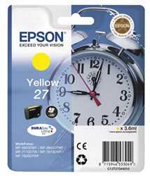 Epson 27 Tintenpatrone, yellow