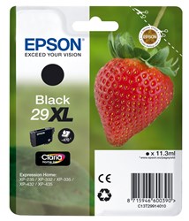Epson 29XL Tintenpatrone, schwarz, hohe Füllmenge