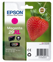 Epson 29XL Tintenpatrone, magenta, hohe Füllmenge